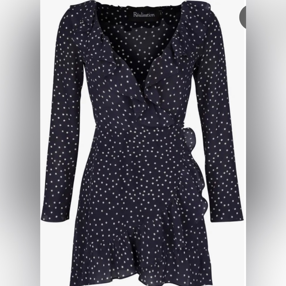 Relisation Par Alexandra silk mini dress. Size XL in excellent condition!